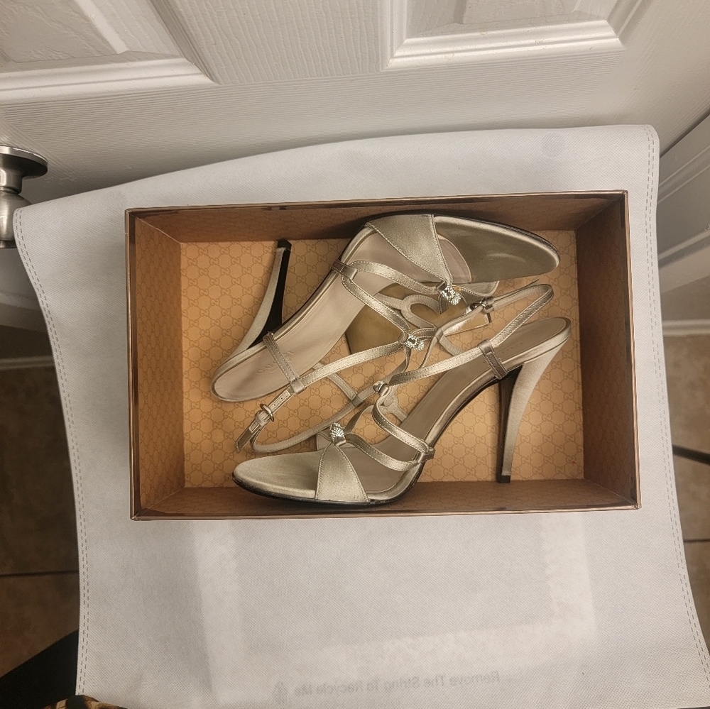 GUCCI WOMEN'S SANDALS SHOES,  9US SIZE - Picture 3 of 16